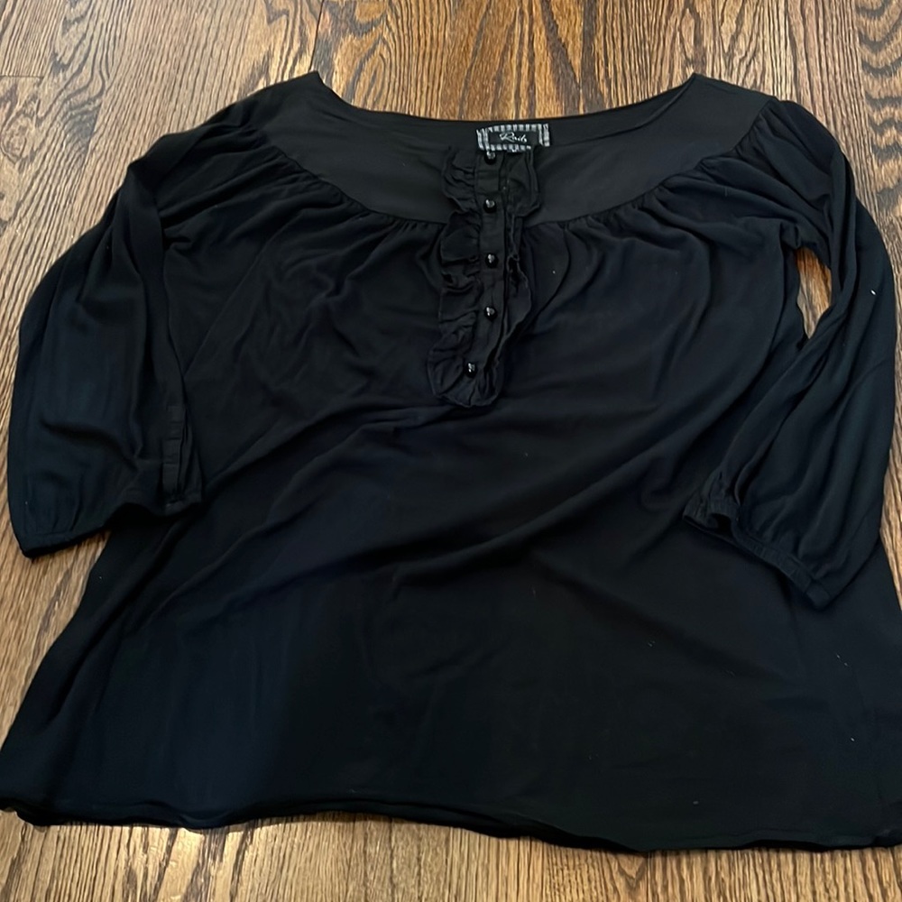 Rails black shirt women’s size M